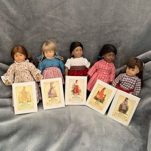 EUC Lot of 5 American Girl Mini Dolls